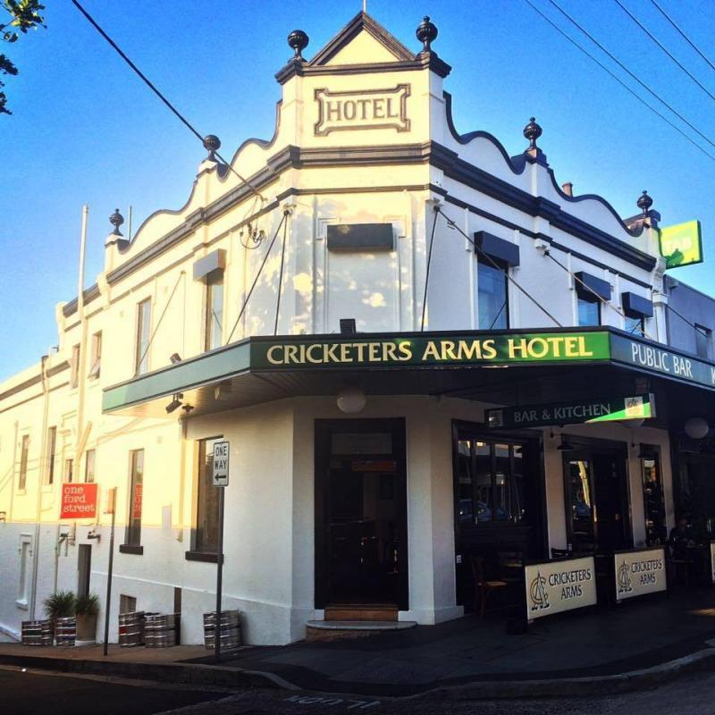 Cricketers arms discount balmain burgers