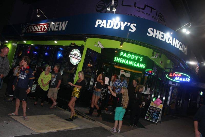 Paddys Shenanigans Irish Bar & Restaurant, AIRLIE BEACH, QLD Pub info