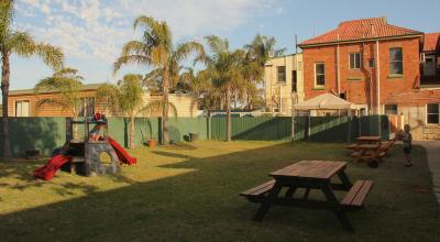 Beer Garden with playground