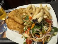 Fish, Chips and Salad