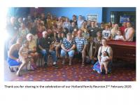 Family Reunion booking, thank you - review image 1